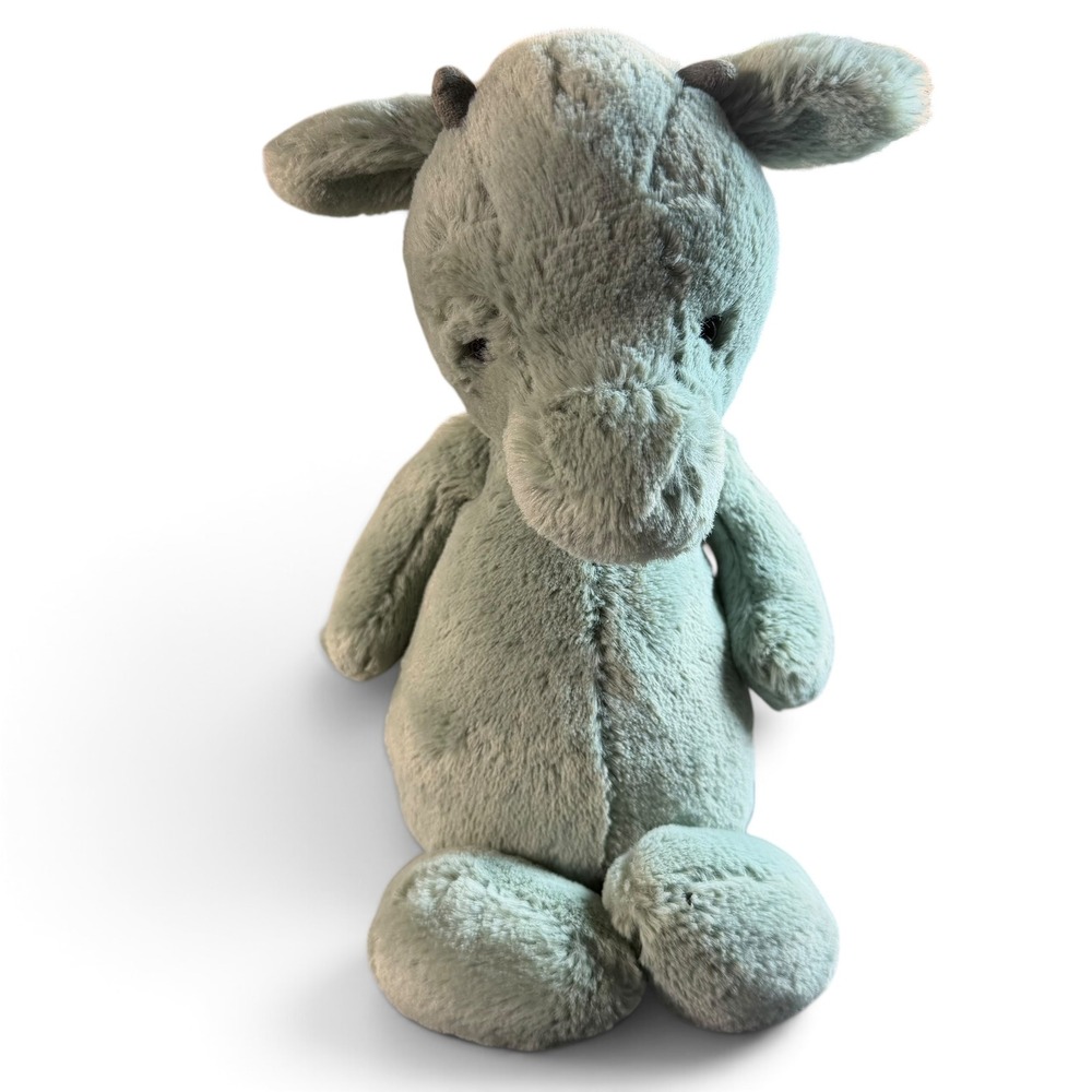 Jellycat Bashful Sage Dragon Plush Soft Toy Pale Green